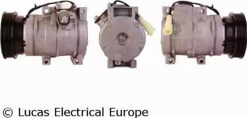 Lucas Electrical ACP466 - Компрессор кондиционера autosila-amz.com
