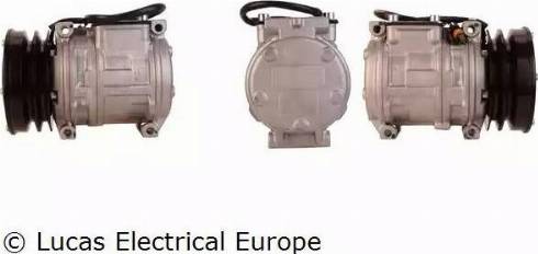 Lucas Electrical ACP463 - Компрессор кондиционера autosila-amz.com