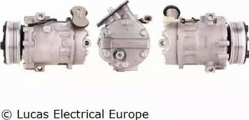 Lucas Electrical ACP401 - Компрессор кондиционера autosila-amz.com