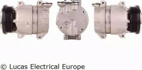 Lucas Electrical ACP480 - Компрессор кондиционера autosila-amz.com