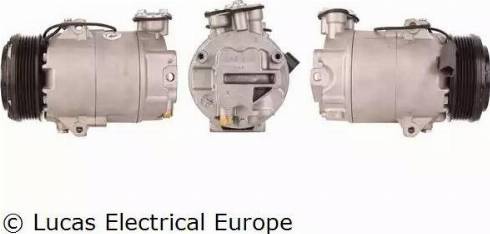 Lucas Electrical ACP483 - Компрессор кондиционера autosila-amz.com