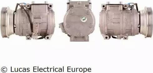 Lucas Electrical ACP487 - Компрессор кондиционера autosila-amz.com