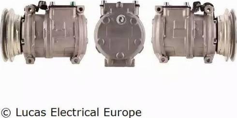 Lucas Electrical ACP435 - Компрессор кондиционера autosila-amz.com