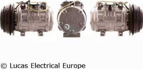 Lucas Electrical ACP424 - Компрессор кондиционера autosila-amz.com