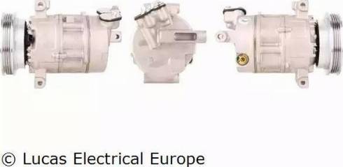 Lucas Electrical ACP474 - Компрессор кондиционера autosila-amz.com