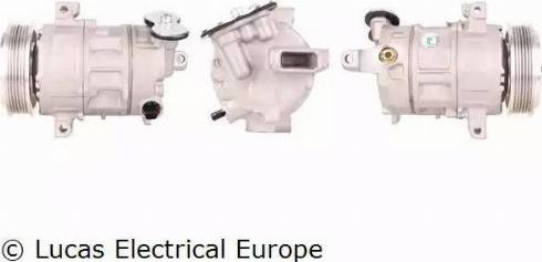 Lucas Electrical ACP478 - Компрессор кондиционера autosila-amz.com