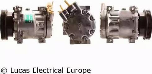 Lucas Electrical ACP596 - Компрессор кондиционера autosila-amz.com