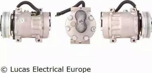 Lucas Electrical ACP591 - Компрессор кондиционера autosila-amz.com