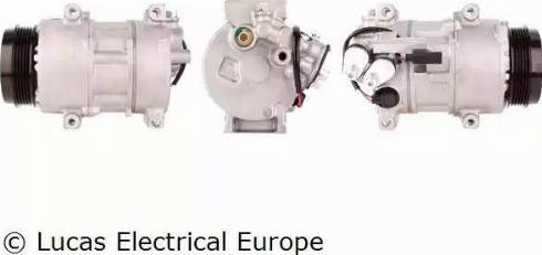 Lucas Electrical ACP548 - Компрессор кондиционера autosila-amz.com