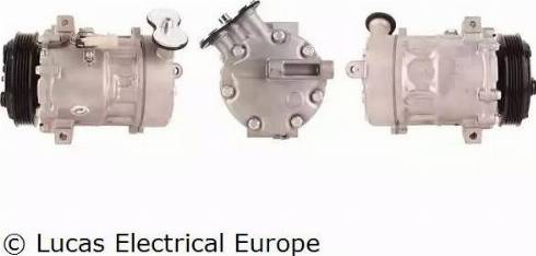 Lucas Electrical ACP543 - Компрессор кондиционера autosila-amz.com