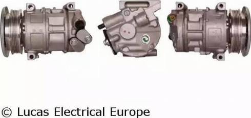 Lucas Electrical ACP554 - Компрессор кондиционера autosila-amz.com