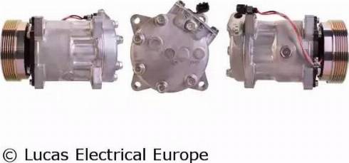 Lucas Electrical ACP556 - Компрессор кондиционера autosila-amz.com