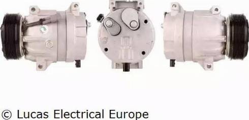 Lucas Electrical ACP553 - Компрессор кондиционера autosila-amz.com