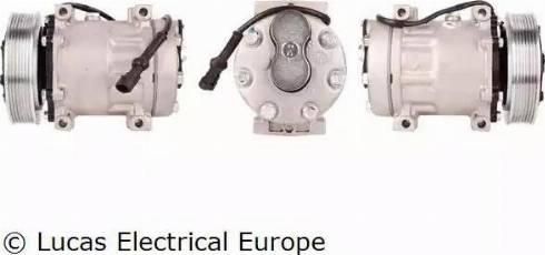 Lucas Electrical ACP563 - Компрессор кондиционера autosila-amz.com