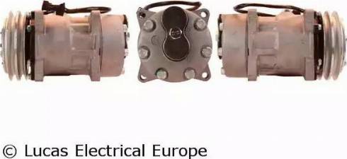 Lucas Electrical ACP508 - Компрессор кондиционера autosila-amz.com