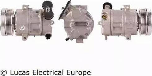 Lucas Electrical ACP513 - Компрессор кондиционера autosila-amz.com