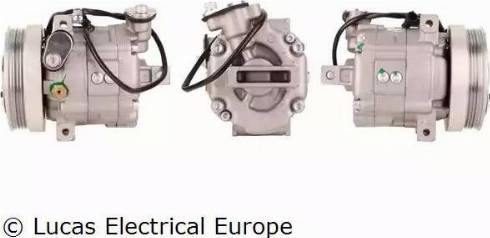 Lucas Electrical ACP530 - Компрессор кондиционера autosila-amz.com