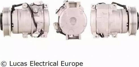 Lucas Electrical ACP538 - Компрессор кондиционера autosila-amz.com