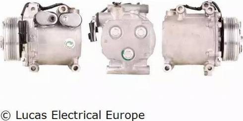 Lucas Electrical ACP537 - Компрессор кондиционера autosila-amz.com