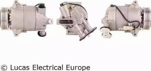 Lucas Electrical ACP524 - Компрессор кондиционера autosila-amz.com