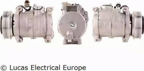 Lucas Electrical ACP574 - Компрессор кондиционера autosila-amz.com