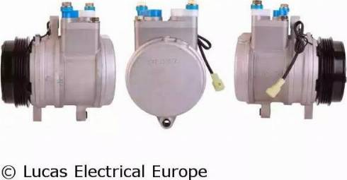 Lucas Electrical ACP659 - Компрессор кондиционера autosila-amz.com