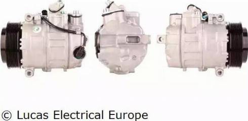 Lucas Electrical ACP655 - Компрессор кондиционера autosila-amz.com