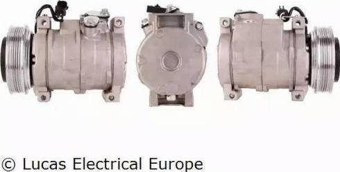 Lucas Electrical ACP657 - Компрессор кондиционера autosila-amz.com