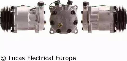 Lucas Electrical ACP669 - Компрессор кондиционера autosila-amz.com