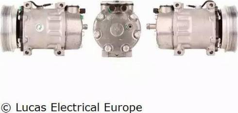 Lucas Electrical ACP663 - Компрессор кондиционера autosila-amz.com