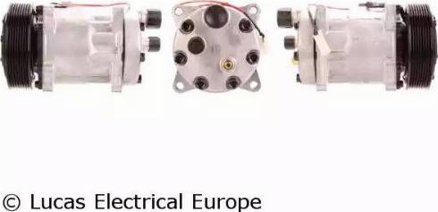 Lucas Electrical ACP662 - Компрессор кондиционера autosila-amz.com