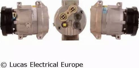 Lucas Electrical ACP600 - Компрессор кондиционера autosila-amz.com