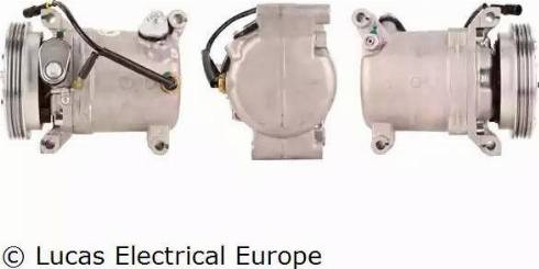 Lucas Electrical ACP618 - Компрессор кондиционера autosila-amz.com
