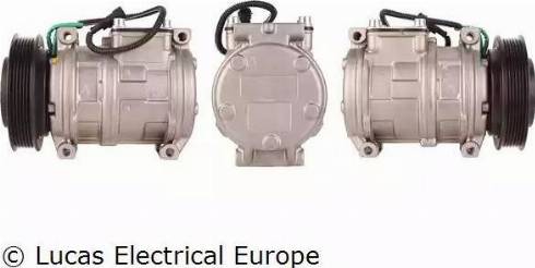 Lucas Electrical ACP689 - Компрессор кондиционера autosila-amz.com