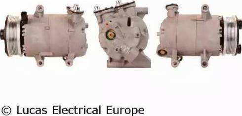 Lucas Electrical ACP683 - Компрессор кондиционера autosila-amz.com