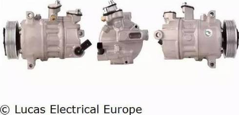 Lucas Electrical ACP634 - Компрессор кондиционера autosila-amz.com