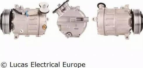 Lucas Electrical ACP678 - Компрессор кондиционера autosila-amz.com