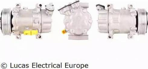 Lucas Electrical ACP144 - Компрессор кондиционера autosila-amz.com