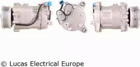 Lucas Electrical ACP146 - Компрессор кондиционера autosila-amz.com