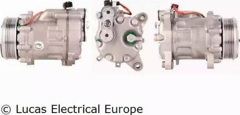 Lucas Electrical ACP148 - Компрессор кондиционера autosila-amz.com