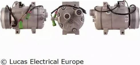 Lucas Electrical ACP159 - Компрессор кондиционера autosila-amz.com