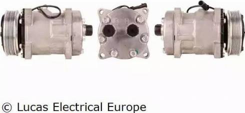 Lucas Electrical ACP156 - Компрессор кондиционера autosila-amz.com