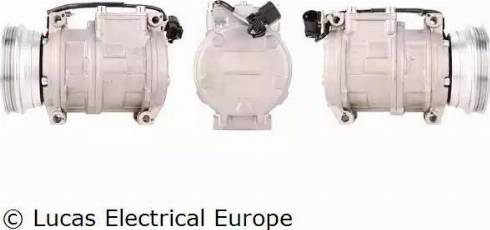 Lucas Electrical ACP153 - Компрессор кондиционера autosila-amz.com