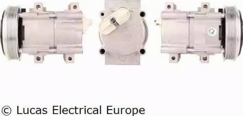 Lucas Electrical ACP166 - Компрессор кондиционера autosila-amz.com