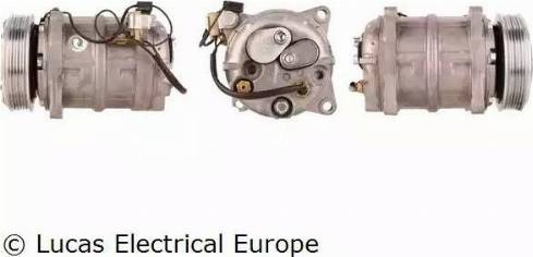 Lucas Electrical ACP105 - Компрессор кондиционера autosila-amz.com