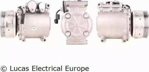 Lucas Electrical ACP184 - Компрессор кондиционера autosila-amz.com