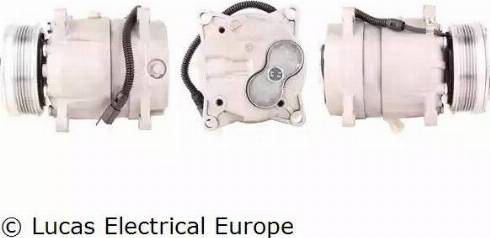 Lucas Electrical ACP129 - Компрессор кондиционера autosila-amz.com