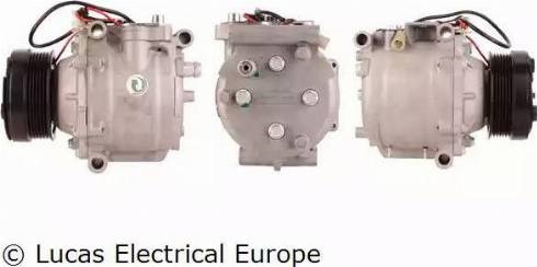 Lucas Electrical ACP126 - Компрессор кондиционера autosila-amz.com