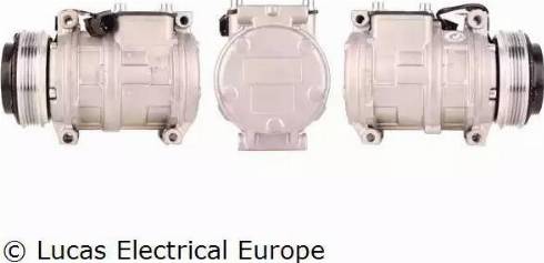 Lucas Electrical ACP122 - Компрессор кондиционера autosila-amz.com