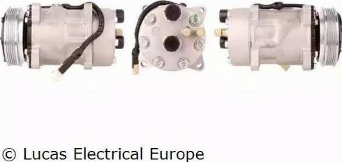 Lucas Electrical ACP127 - Компрессор кондиционера autosila-amz.com